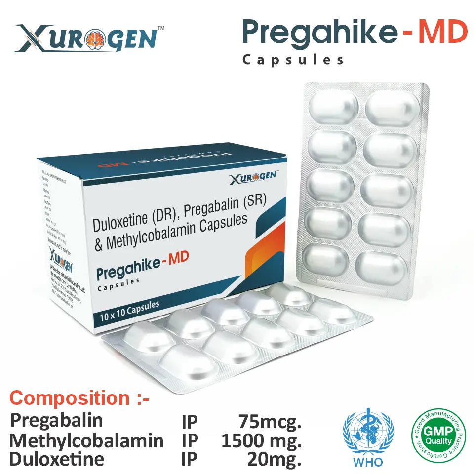 Pregahike MD Capsules for PCD Pharma Franchise